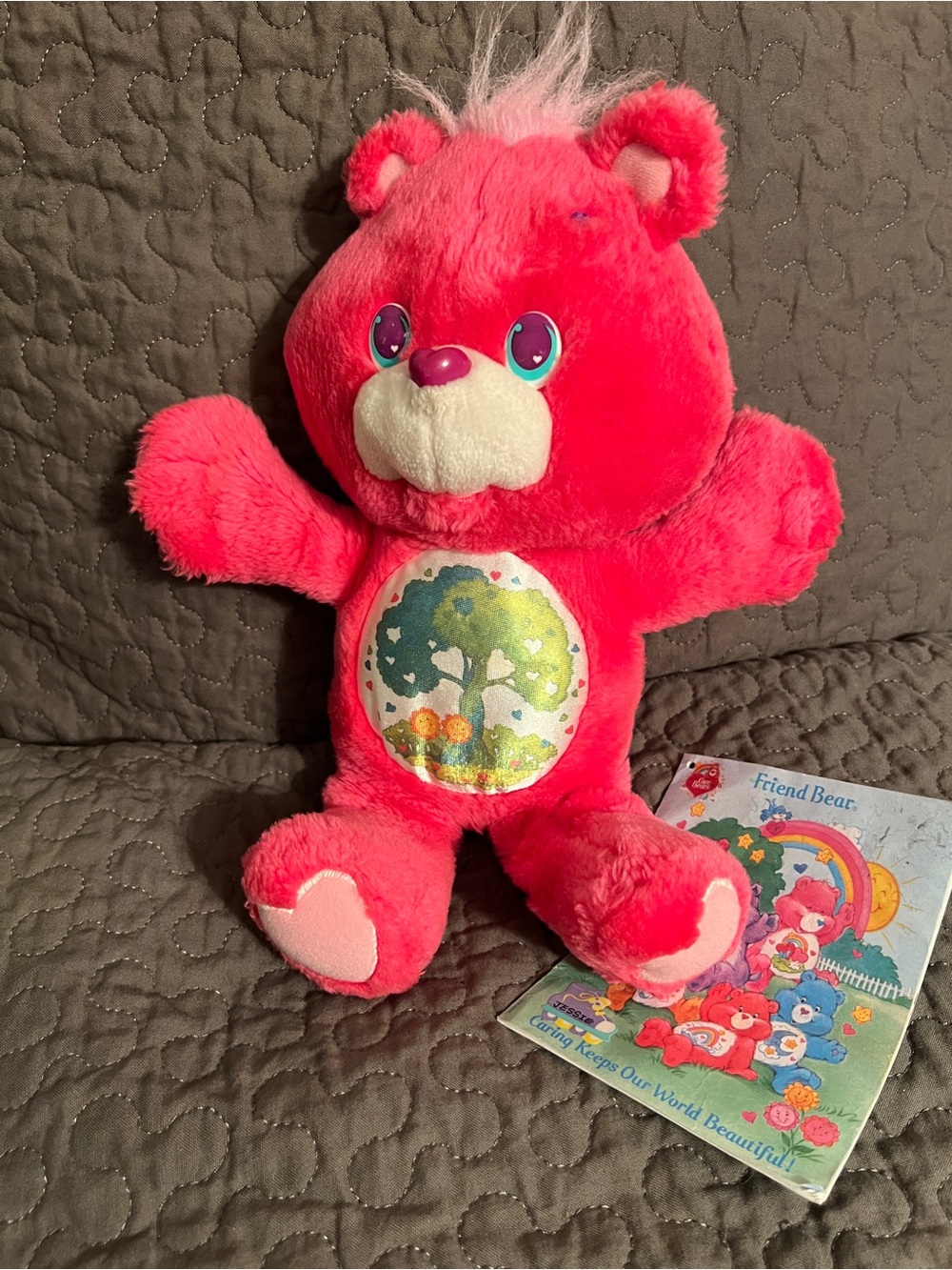 Vintage 1991 Kenner Environmental Care Bears - Complete Set - Picture 8 of 16